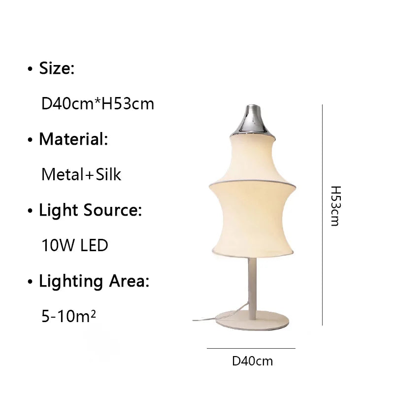 Onda Axis Fabric Floor Lamp – Wabi-Sabi – product detail 8