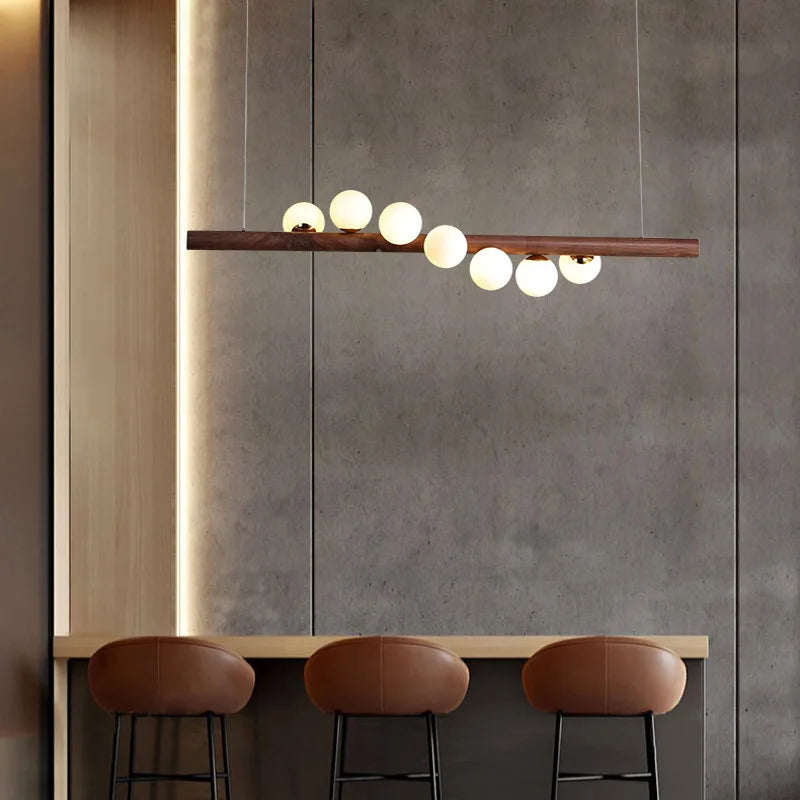 Delia Contour Glass Pendant Light – Modern Glass Pendant Lights for Bedroom