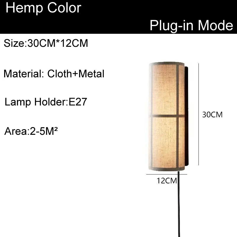 Joren Halo Fabric Wall Sconce – product view 12