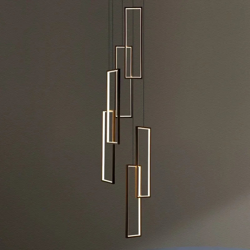 Metal Chandelier – Nordic LED for Living Room | Alora Arc by Evenlyr