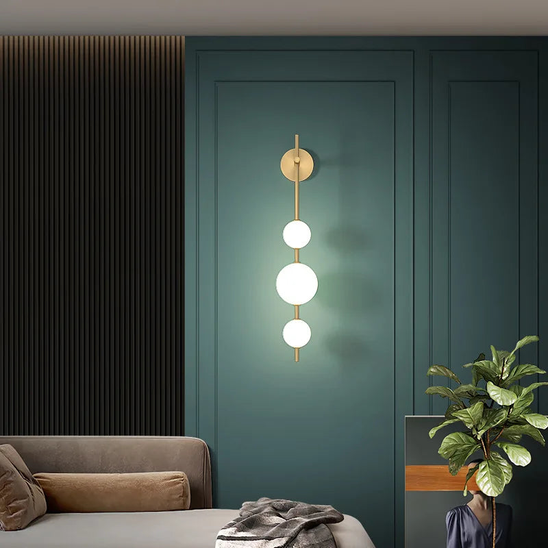 Kalix Halo Metal Wall Sconce – product view 2