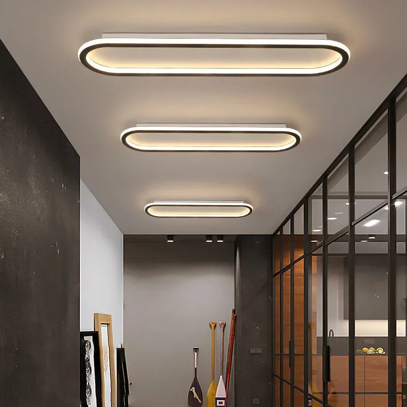 Perrin Halo Aluminum Ceiling Light – product view 4