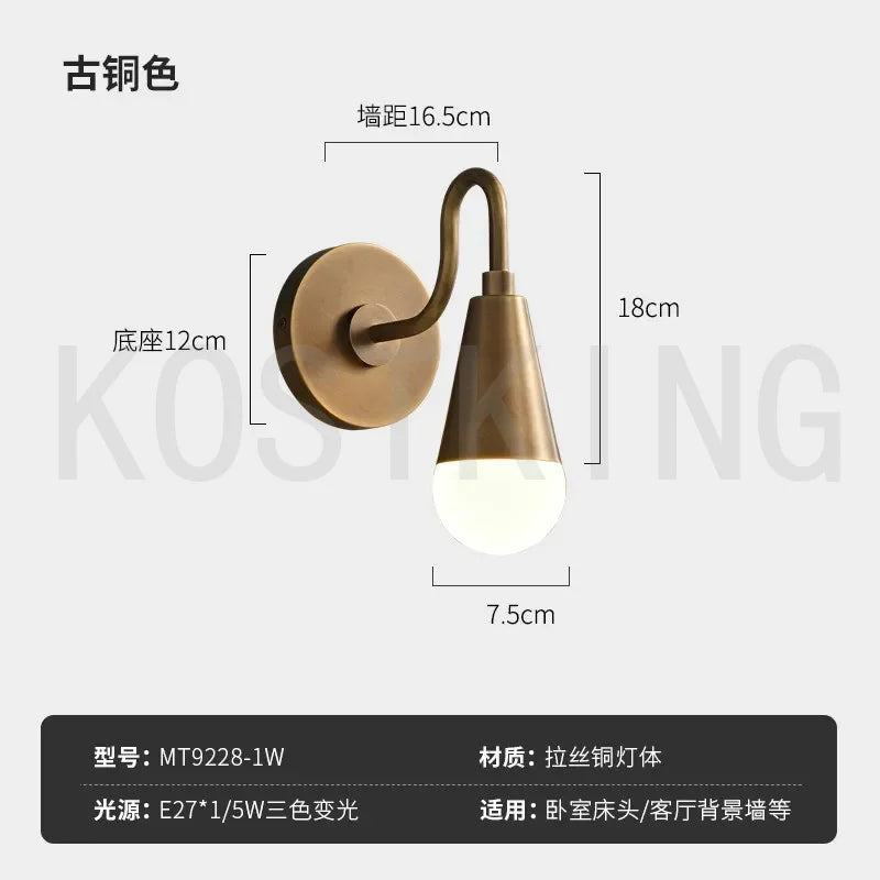 Nola Glow Glass Wall Sconce – Luxury – product detail 8