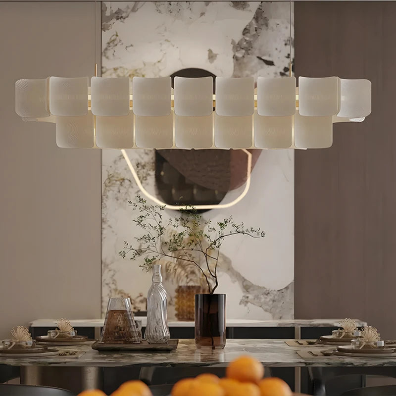 Wabi-Sabi Japanese Chandelier – Metal for Bedroom, Hotel Lobby | Maris Veil by Evenlyr