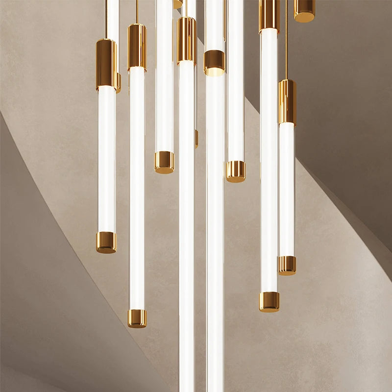 Metal Chandelier – Modern LED for Living Room, Restaurant & Café | Noemi Dome by Evenlyr