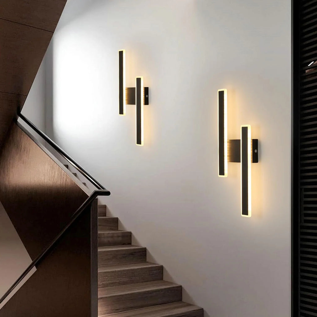 Alba Trace Aluminum Wall Sconce – Modern – product detail 3
