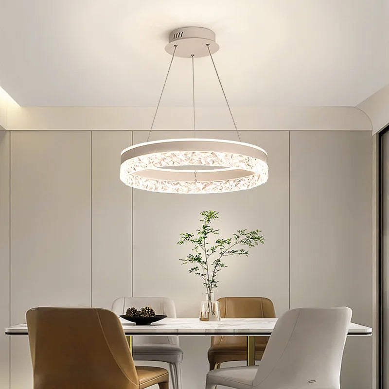 Tivoli Adjustable 3-Color LED Ceiling Chandelier for Living Room