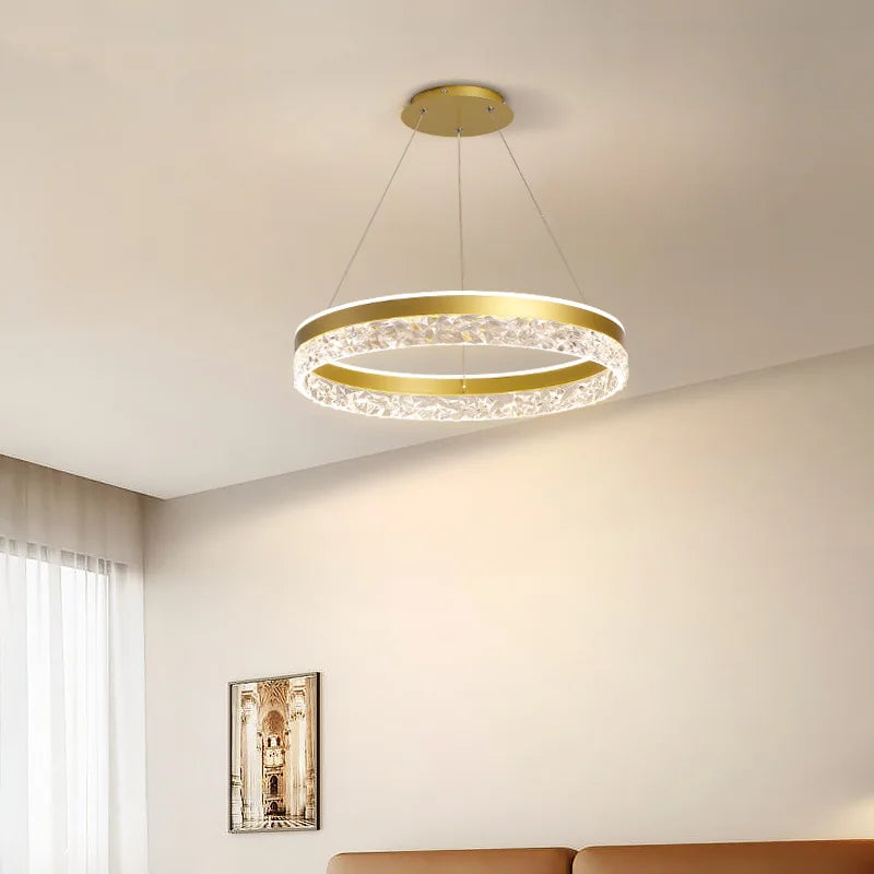Tivoli Adjustable 3-Color LED Ceiling Chandelier for Living Room