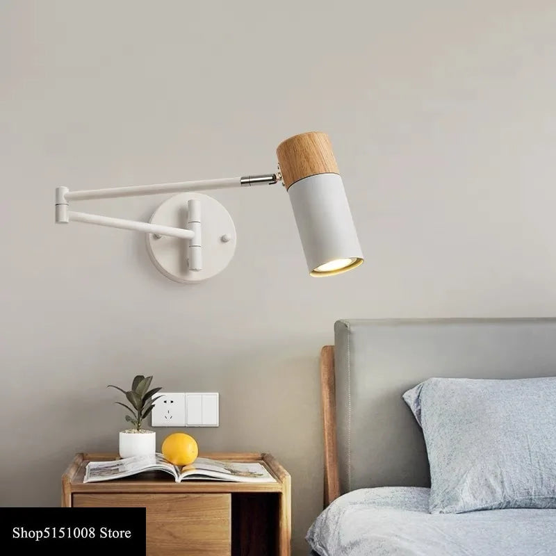 Thalia Arc Swing-Arm Metal Wall Sconce – Modern Metal Swing-Arm Wall Sconces for Restaurant