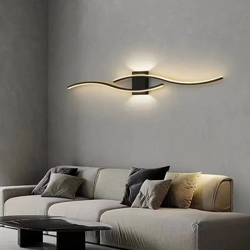 Caspian Modern LED Bedside Wall Sconce for Bedroom