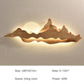 Aveline Halo Wood Wall Sconce – product view 11