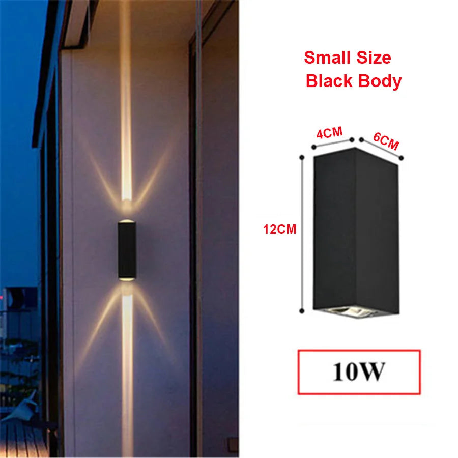 Orlena Aluminum Long-Strip Outdoor Wall Washer for Porch – IP65
