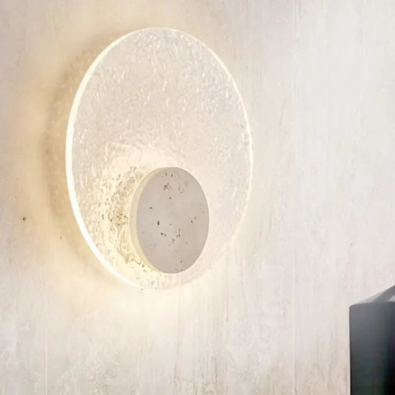 Marble & Brass Wall Sconce – Nordic Modern for Bedroom, Hallway, Living Room | Giselle Line by Evenlyr