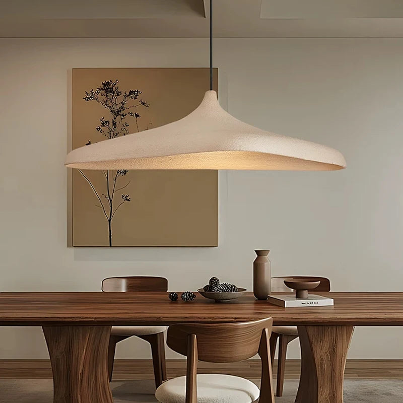 Metal Chandelier – Wabi-Sabi Nordic LED for Bedroom & Bedside, Dining Room & Kitchen | Solenne Arc by Evenlyr