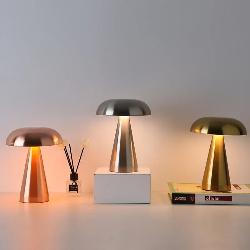 Designer Table Lamp – Modern Minimalist Cordless Rechargeable for Bedside, Restaurant Table, Hotel Room | Amaris Column by