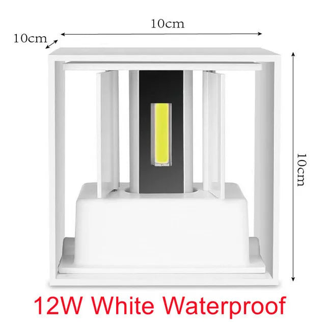 Firenze 12W Outdoor Wall Light for Porch – IP65