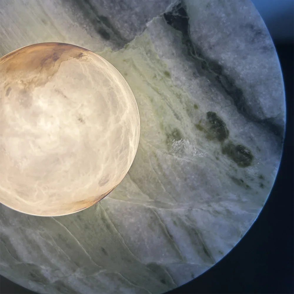Belluno Alabaster Marble Wall Sconce