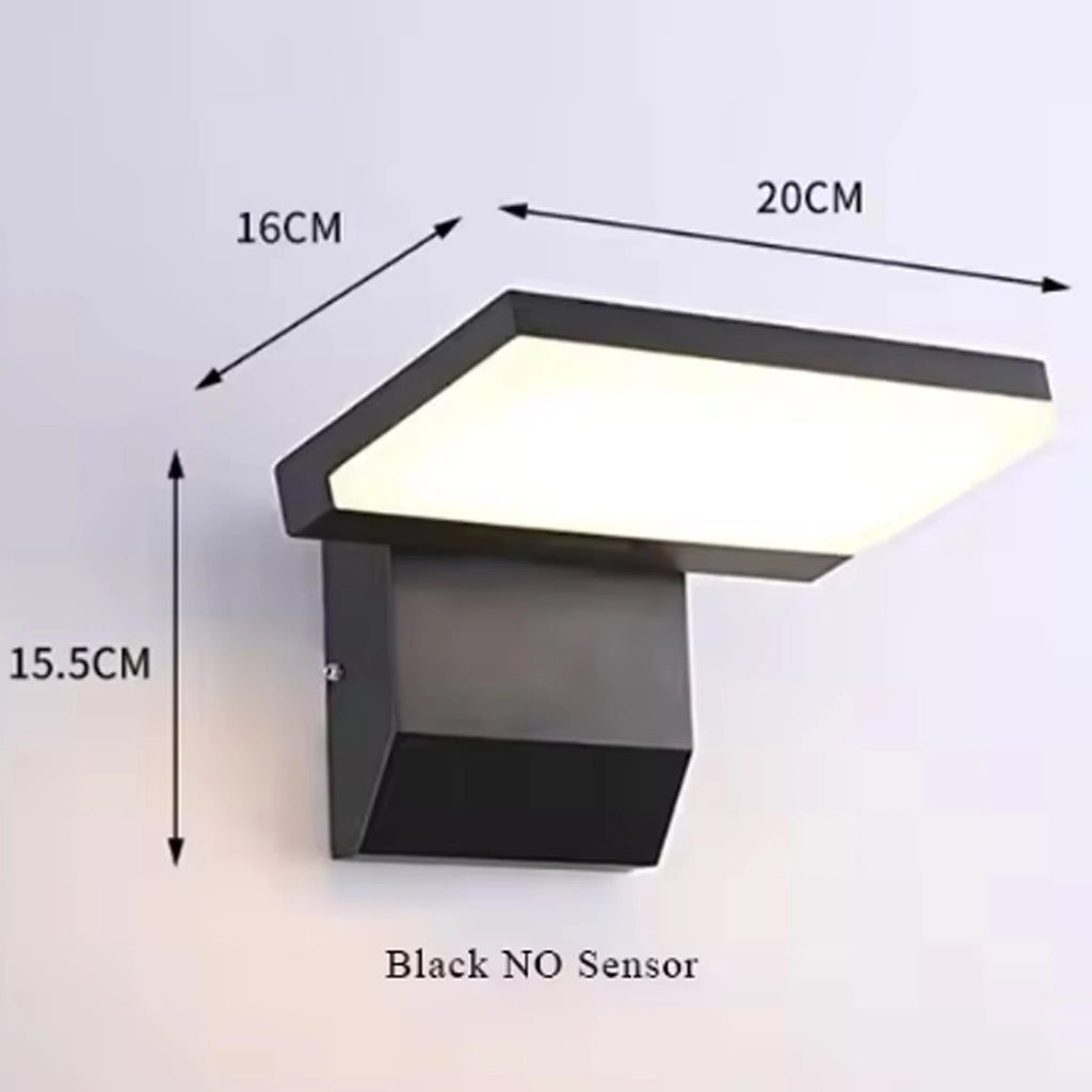 Palermo IP65 Motion Sensor Outdoor Wall Light for Front Door – detail view 9