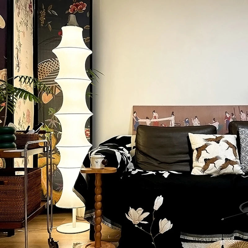 Onda Axis Fabric Floor Lamp – Wabi-Sabi – product detail 3