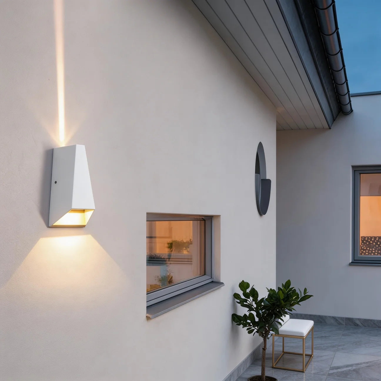 Ravena Aluminum Outdoor Wall Light for Porch – detail view 5