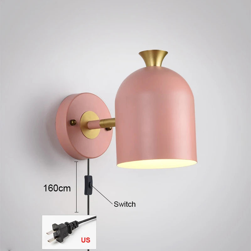 Damaris Arc Metal Wall Sconce – product view 14