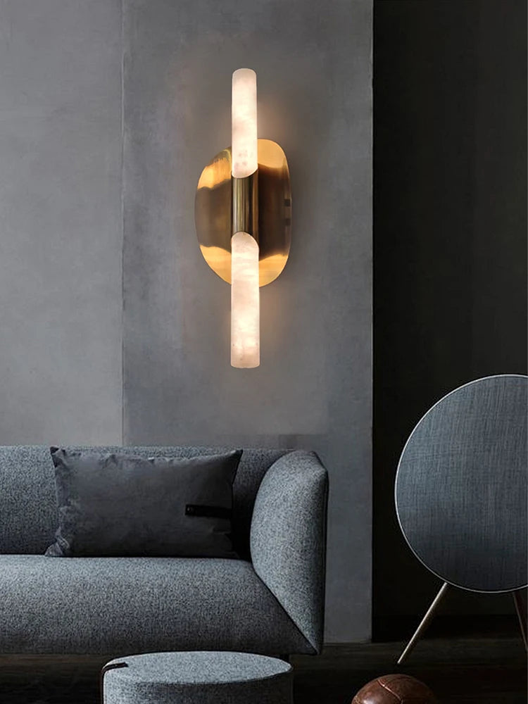 Modern Marble Wall Sconce – product view