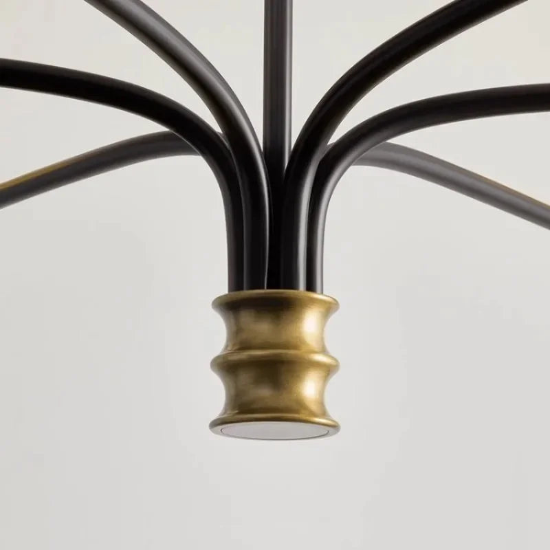 Riva Veil Fabric Chandelier – Minimalist – product detail 6