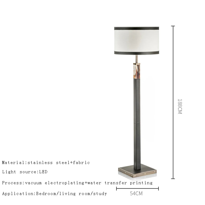 Elara Grove Marble Floor Lamp – Dimmable – product detail 7