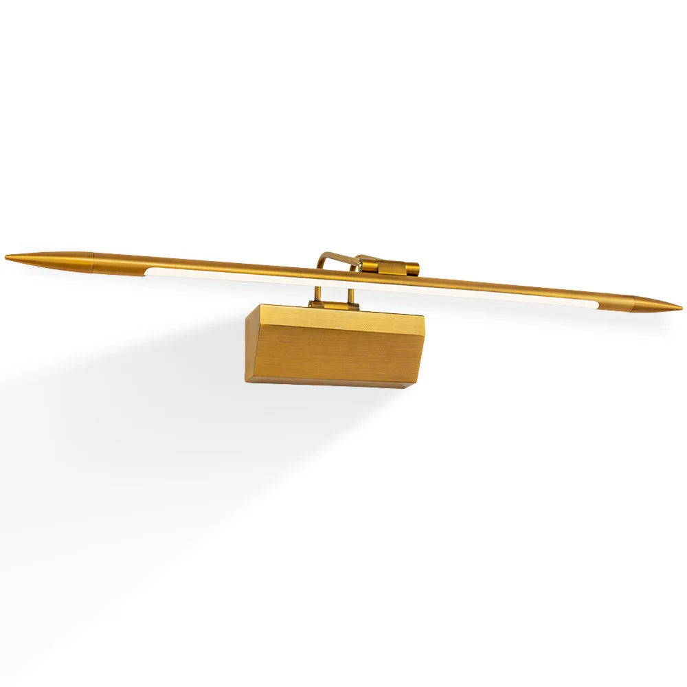 Brass Adjustable Picture Light For Bathroom – detail view 6