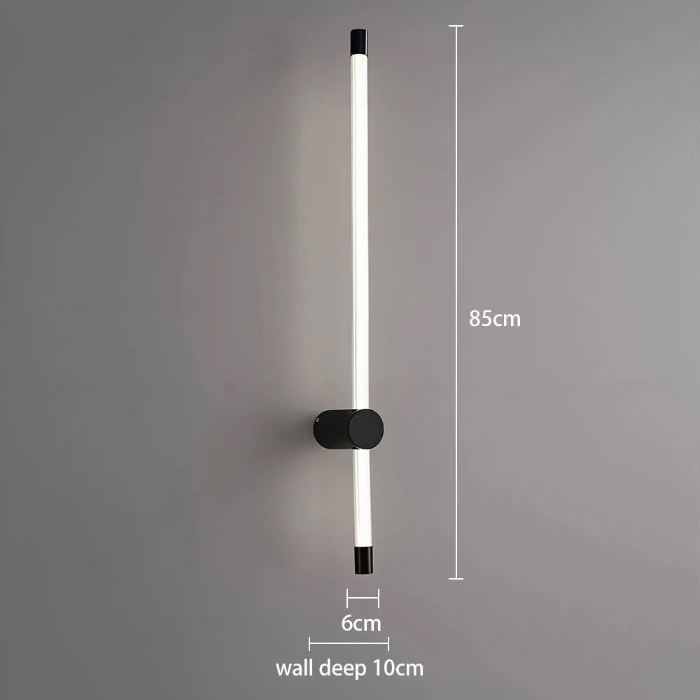 Brass & Acrylic Linear LED Bathroom Vanity & Mirror Light – Modern LED Linear for Bathroom | Elara Glow by Evenlyr