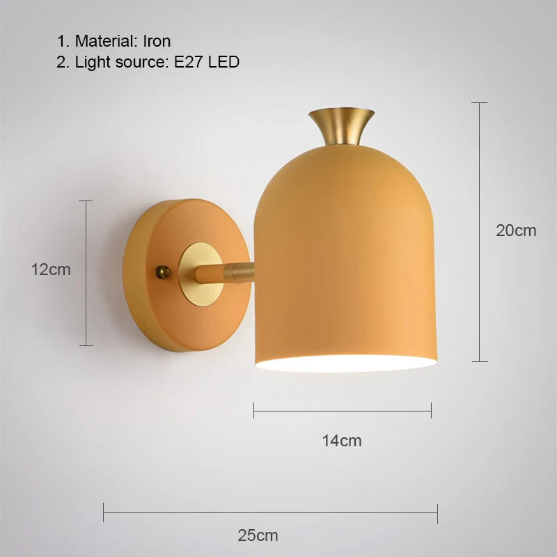 Damaris Arc Metal Wall Sconce