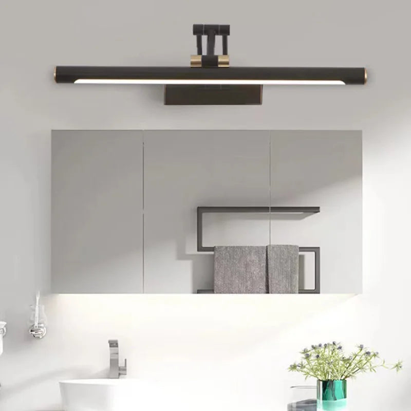 Juniper Foldable LED Vanity Mirror Light for Bathroom – product view