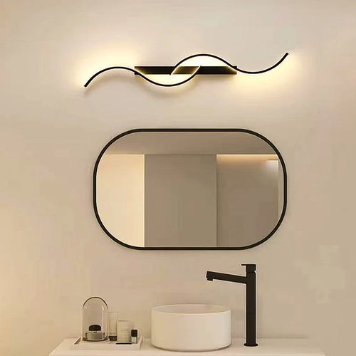 Cora Sculpt Aluminum Wall Sconce – Dimmable – product detail 2