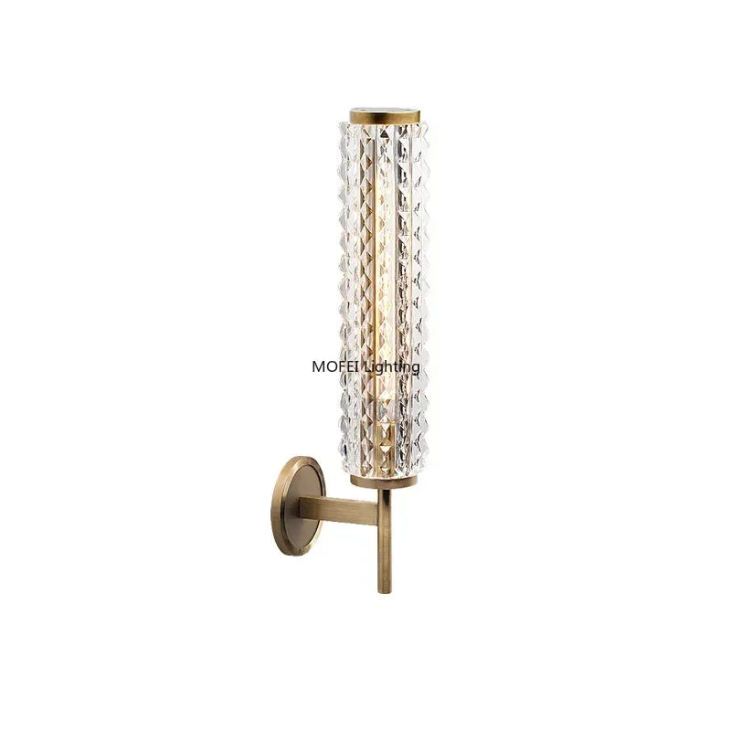 Caelia Veil Copper Wall Sconce – product view 4