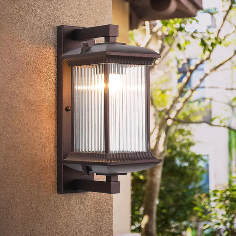Siena Metal Outdoor Wall Light for Hotel Porch
