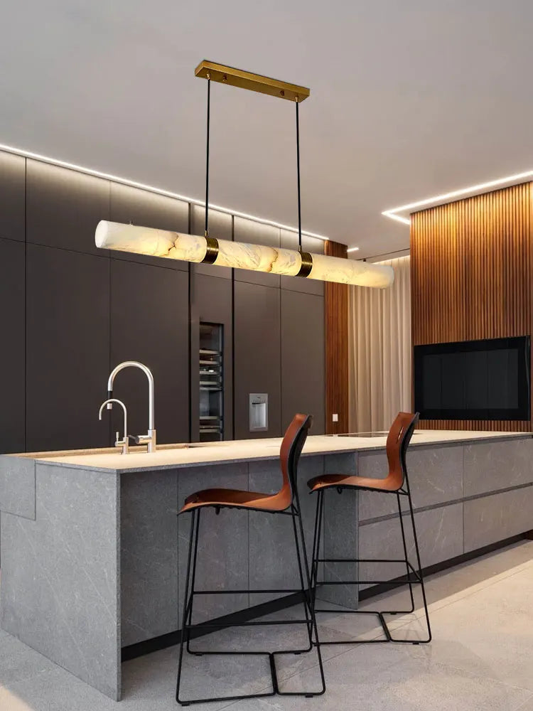 Cielo Flare Natural Marble Pendant Light – Dimmable – product detail 5