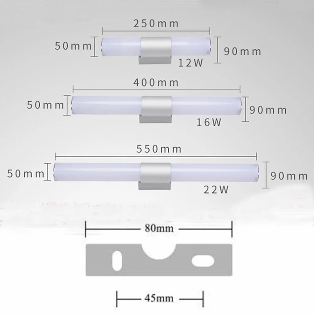 Metal Wall Sconce – Modern LED for Bathroom, Bedroom & Bedside, Restaurant & Café | Lucera Glow by Evenlyr