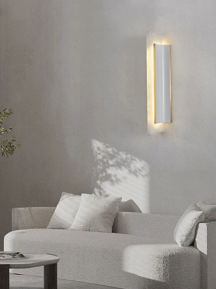 Modern Marble Wall Sconce – detail view 6