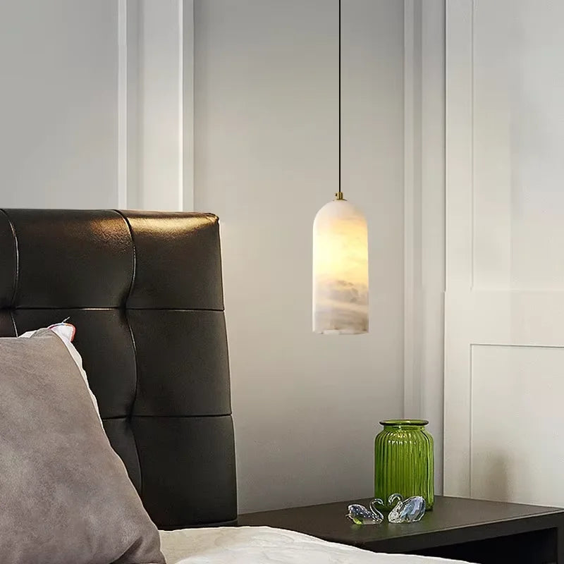 Alba Trace Natural Marble Chandelier – Nordic – product detail 4