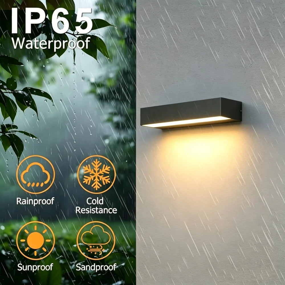 Firenze Aluminum Wall Light for Garden and Corridor – IP65