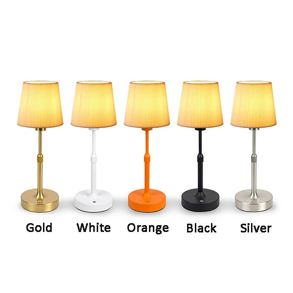 Orlena Contour Rechargeable Fabric Desk Lamp – product view 7