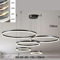 Cora Sculpt Aluminum Chandelier – Dimmable – product detail 7