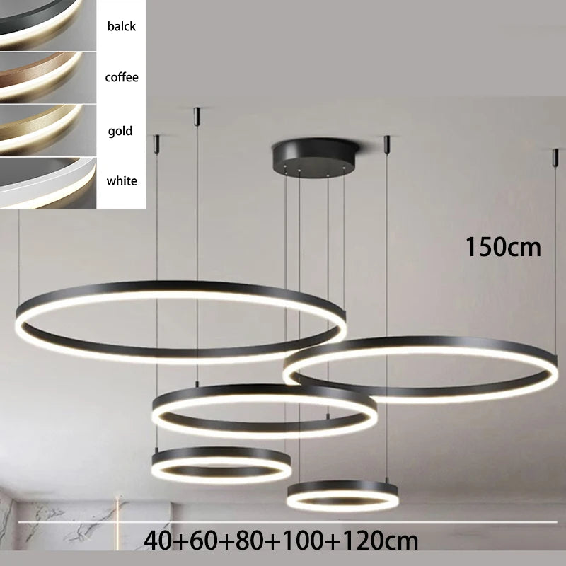 Cora Sculpt Aluminum Chandelier – Dimmable – product detail 7