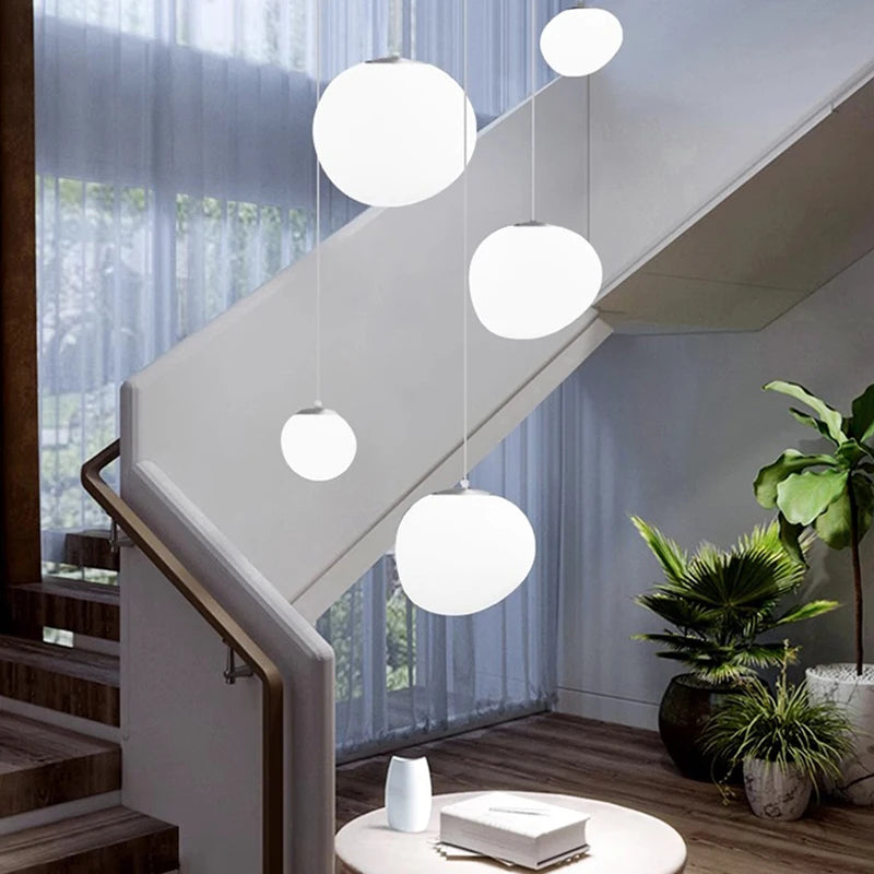 Designer Chandelier – Modern Minimalist for Living Room, Staircase, Dining Room | Sorella Arc by Evenlyr