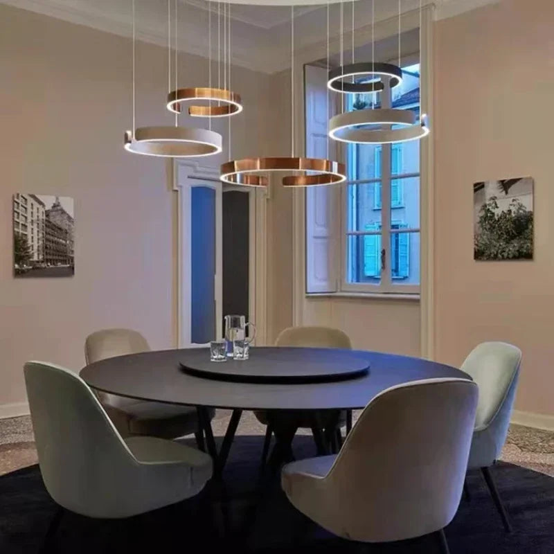 Mirel Arc Metal Pendant Light – product view 3