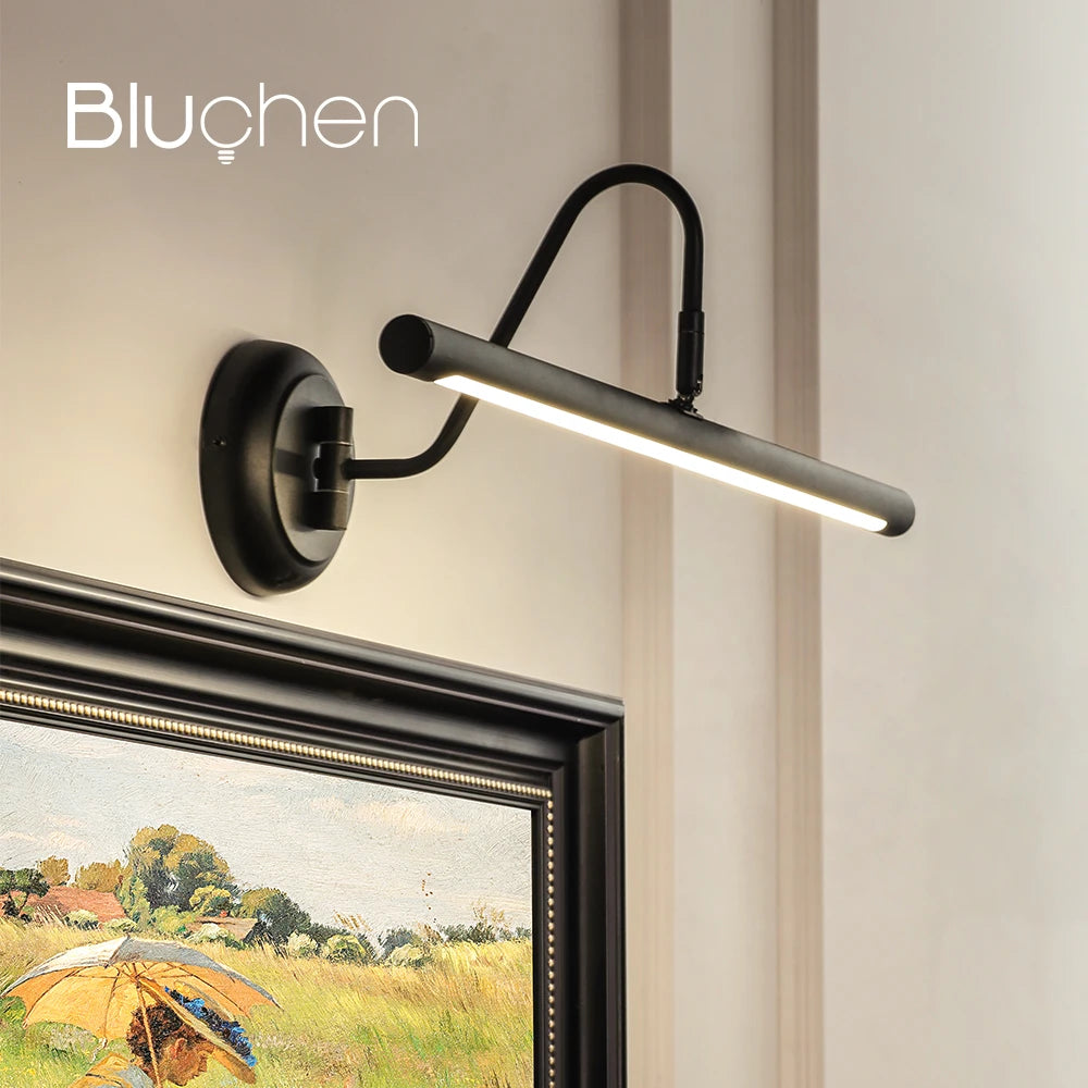 Tavian Halo Aluminum Vanity Light – product view 2