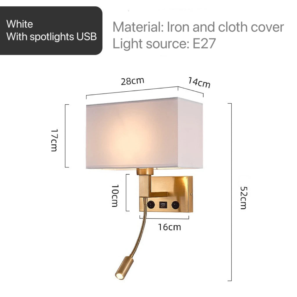 Wren Veil Fabric Wall Sconce – product view 13