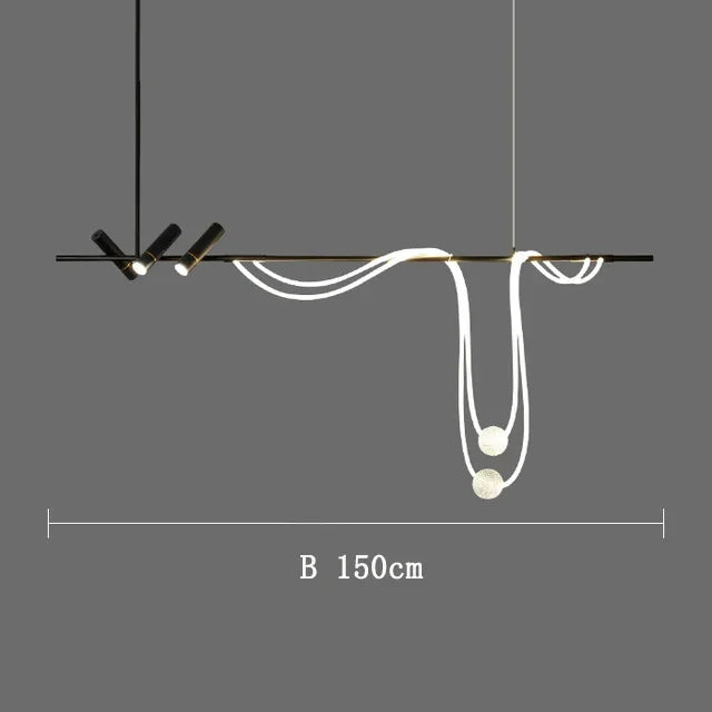 Eden Haven Iron Chandelier – Adjustable – product detail 7