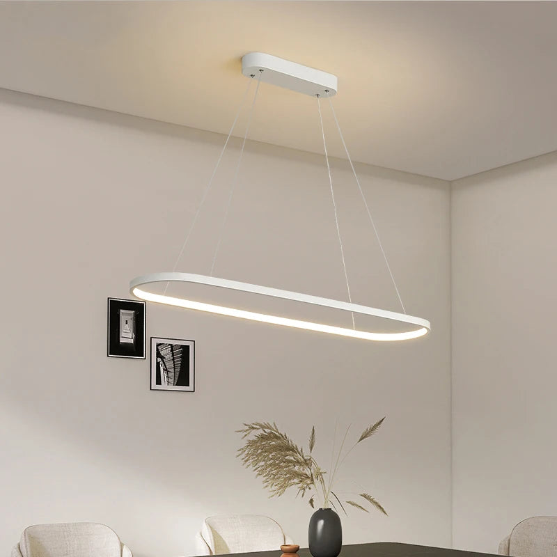 Zora Cove Aluminum Chandelier – Dimmable – product detail 3