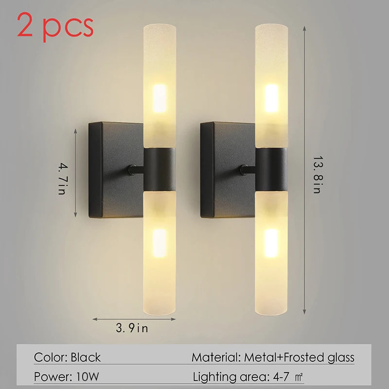 Cora Sculpt Glass Wall Sconce – Art Deco – product detail 14